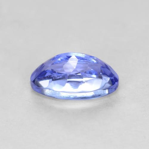 tanzanita Azul violeta oscuro natural de 0.54 ct, Corte Óvalo, VVS-VS