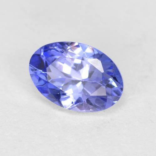 tanzanita Azul violeta natural de 0.49 ct, Corte Óvalo, VS-SI