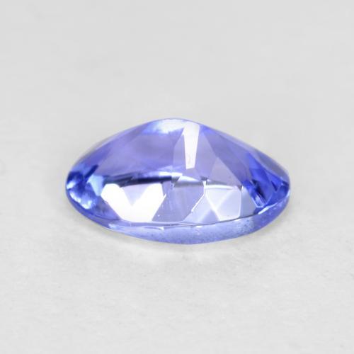 tanzanita Azul violeta natural de 0.49 ct, Corte Óvalo, VS-SI