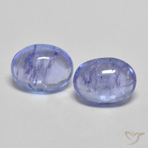 2.71ctw Natural Azul intenso tanzanita, Ovalada, Transparente