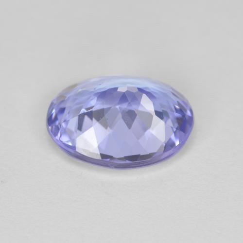 Tanzanita azul natural de 1,91 ct, corte óvalo, VVS-VS