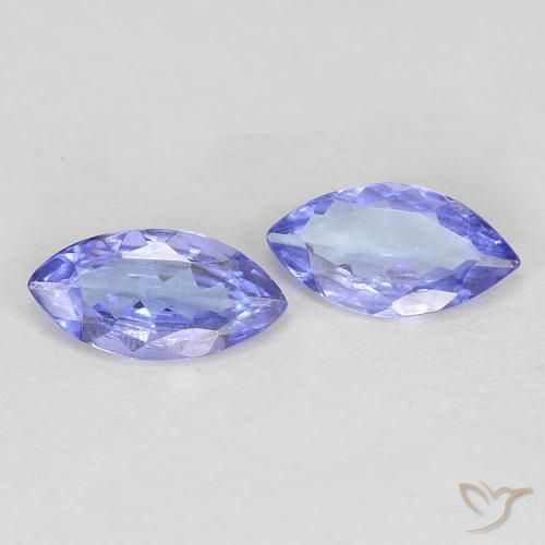 0.65ctw Natural Azul violeta Tanzanita, Marquesa, VVS-VS