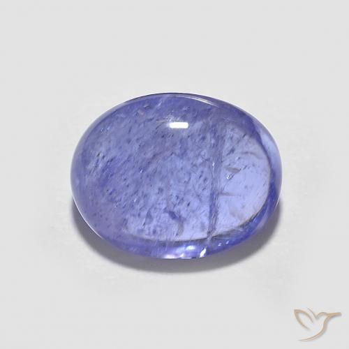 2.61ct Natural Azul violeta intenso Tanzanita, Ovalada, Transparente