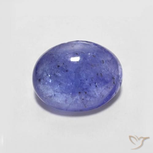 2.46ct Natural Azul violeta intenso tanzanita, Ovalada, Translúcido