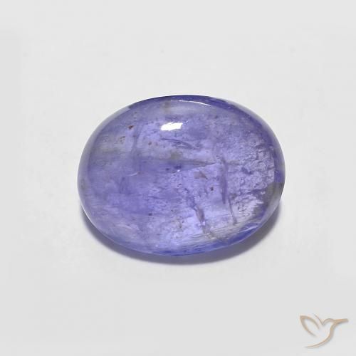 2.06ct Natural Violeta tanzanita, Ovalada, Transparente