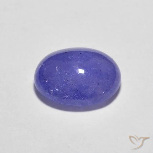 Tanzanita Violeta natural de 2.19 ct, Ovalada, Translúcido