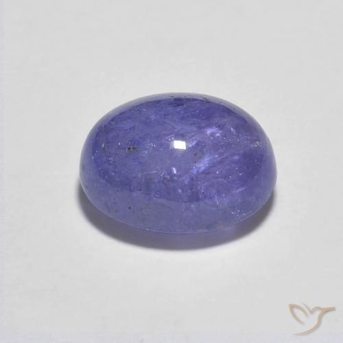 Tanzanita Violeta natural de 3.00 ct, Ovalada, Transparente