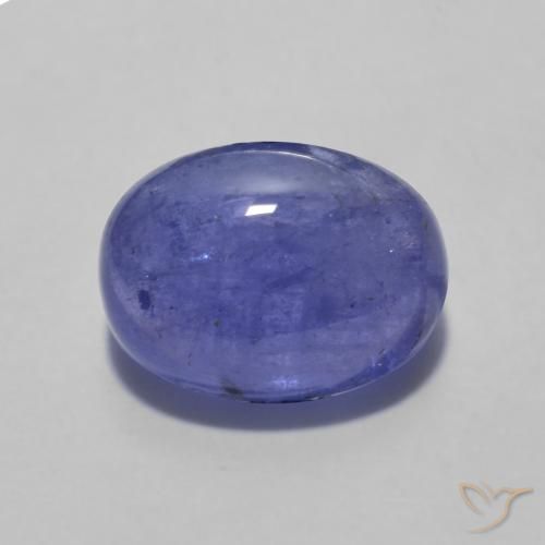2.60ct Natural Azul violeta tanzanita, Ovalada, Translúcido