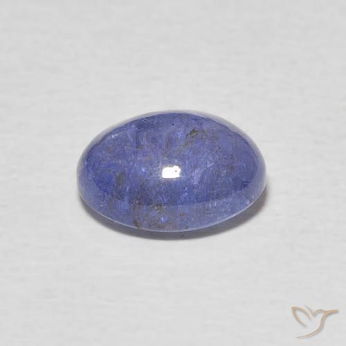 Tanzanita Azul claro natural de 2.66 ct, Ovalada, Transparente
