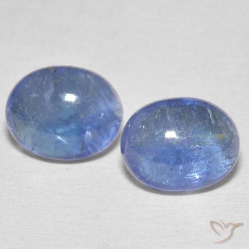 7.22ctw Natural Azul violeta claro tanzanita, Ovalada, Transparente