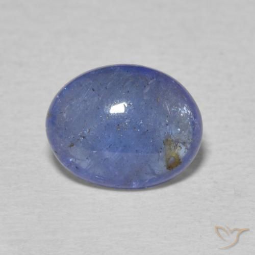 1.90ct Natural Celeste tanzanita, Ovalada, Transparente