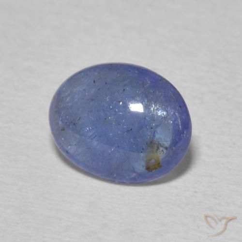 Tanzanita Celeste natural de 1.90 ct, Ovalada, Transparente