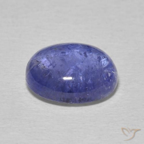 Tanzanita Azul oscuro natural de 3.62 ct, Ovalada, Transparente