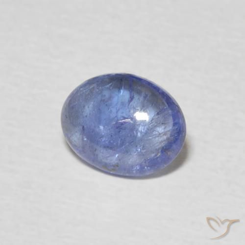 Tanzanita Azul claro natural de 1.22 ct, Ovalada, Transparente