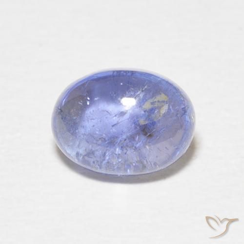 1.82ct Natural Azul violeta tanzanita, Ovalada, Transparente