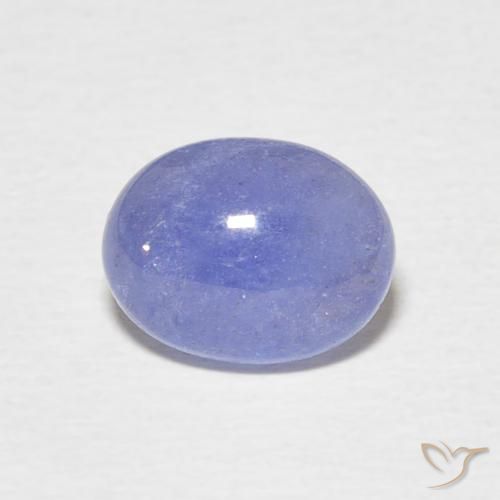 2.19ct Natural Azul violeta intenso tanzanita, Ovalada, Translúcido
