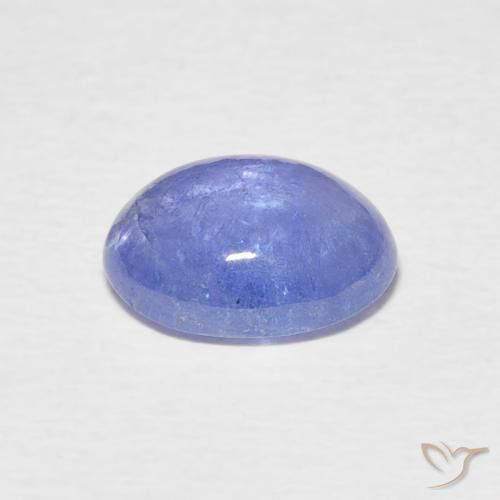 Tanzanita Azul pastel natural de 2.10 ct, Ovalada, Transparente