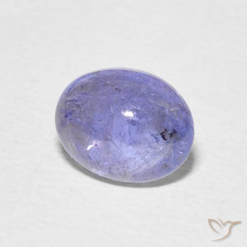 Tanzanita Azul claro natural de 2.28 ct, Ovalada, Transparente