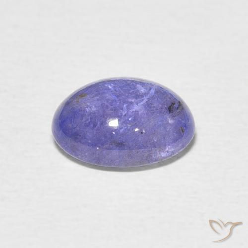 Tanzanita Azul claro natural de 2.28 ct, Ovalada, Transparente