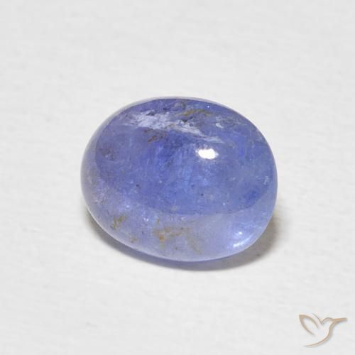 Tanzanita Azul pastel natural de 2.31 ct, Ovalada, Translúcido