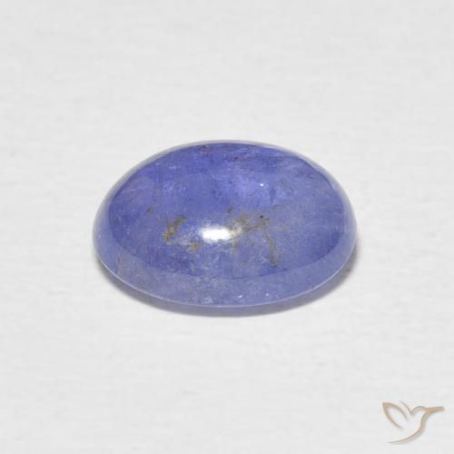 Tanzanita Azul pastel natural de 2.31 ct, Ovalada, Translúcido