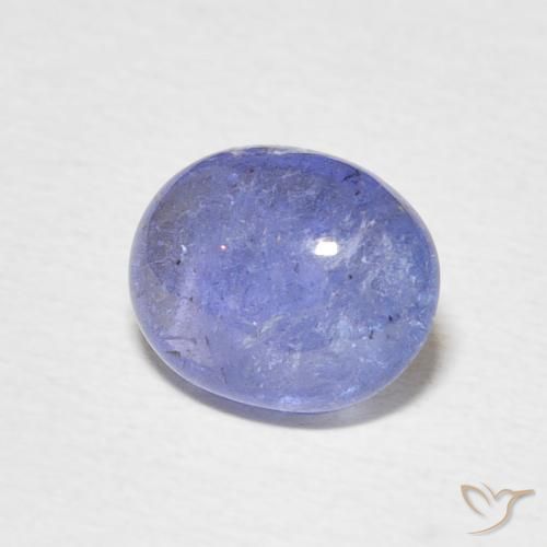 Tanzanita Azul claro natural de 2.45 ct, Ovalada, Transparente