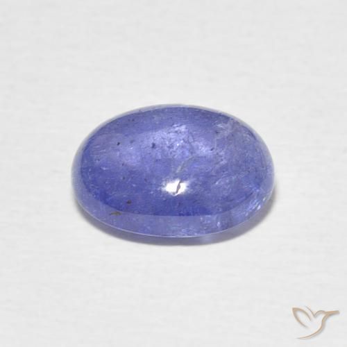 Tanzanita Azul claro natural de 2.45 ct, Ovalada, Transparente