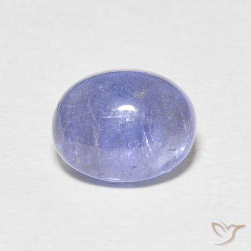 2.39ct Natural Azul claro tanzanita, Ovalada, Transparente