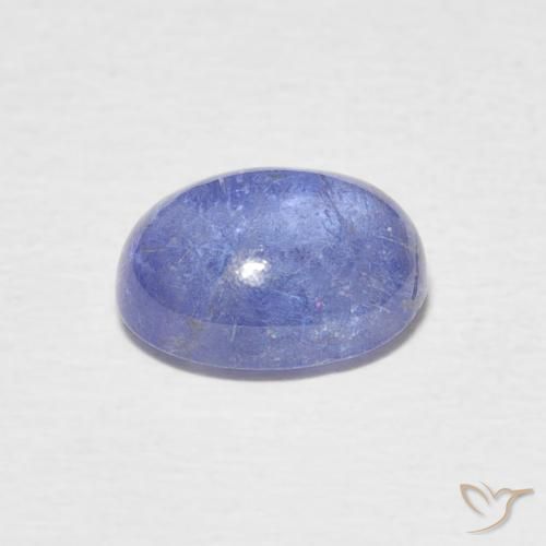 Tanzanita Azul claro natural de 2.39 ct, Ovalada, Transparente