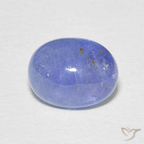 2.71ct Natural Azul violeta intenso tanzanita, Ovalada, Translúcido