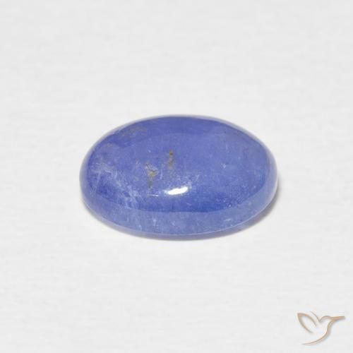 Tanzanita Azul violeta natural de 2.17 ct, Ovalada, Translúcido