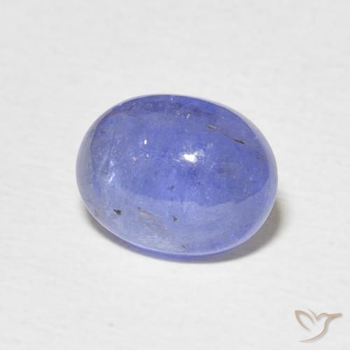 Tanzanita Azul violeta natural de 2.30 ct, Ovalada, Transparente