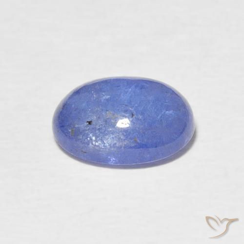Tanzanita Azul violeta natural de 2.30 ct, Ovalada, Transparente