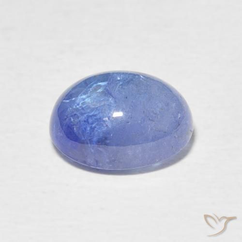 Tanzanita Azul claro natural de 2.97 ct, Ovalada, Transparente