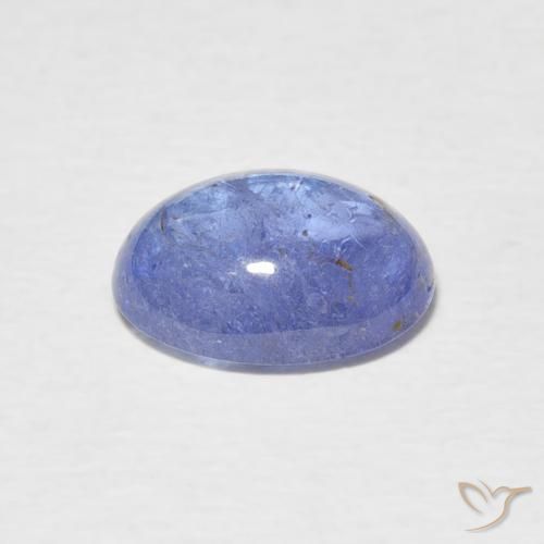 Tanzanita Azul claro natural de 2.93 ct, Ovalada, Transparente
