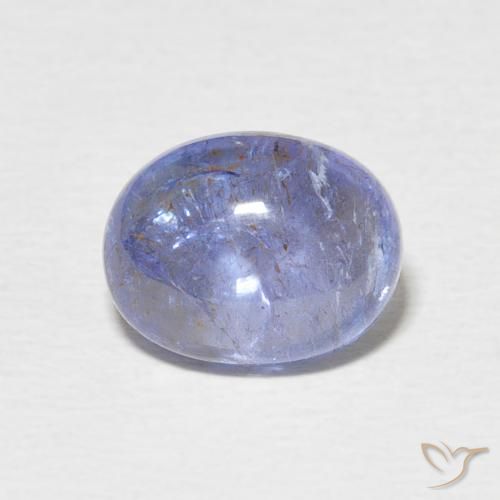 3.80ct Natural Azul claro tanzanita, Ovalada, Transparente