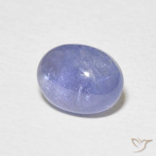 Tanzanita Azul púrpura eléctrico natural de 2.36 ct, Ovalada, Transparente