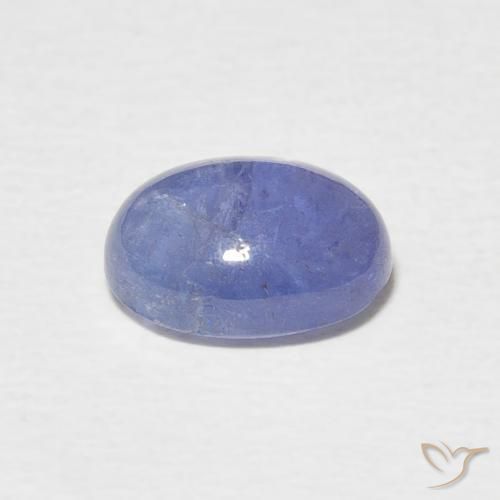 Tanzanita Azul púrpura eléctrico natural de 2.36 ct, Ovalada, Transparente