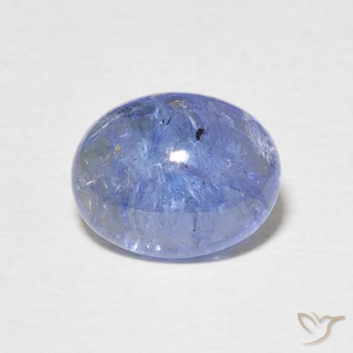 3.02ct Natural Azul intenso tanzanita, Ovalada, Transparente