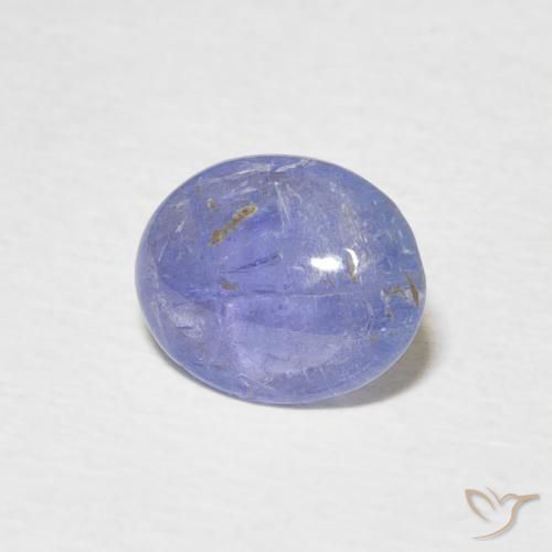 Tanzanita Azul oscuro natural de 1.75 ct, Ovalada, Transparente