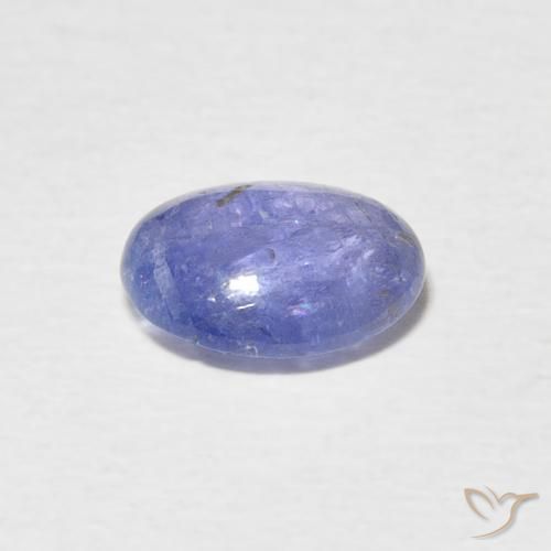 Tanzanita Azul oscuro natural de 1.75 ct, Ovalada, Transparente