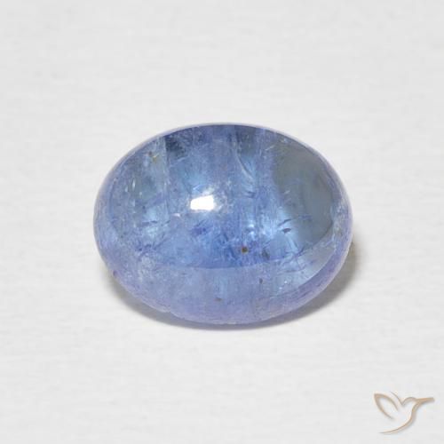 2.27ct Natural Celeste tanzanita, Ovalada, Transparente