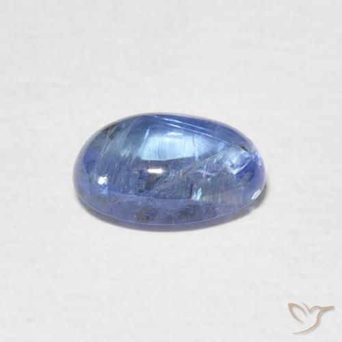 Tanzanita Celeste natural de 1.88 ct, Ovalada, Transparente