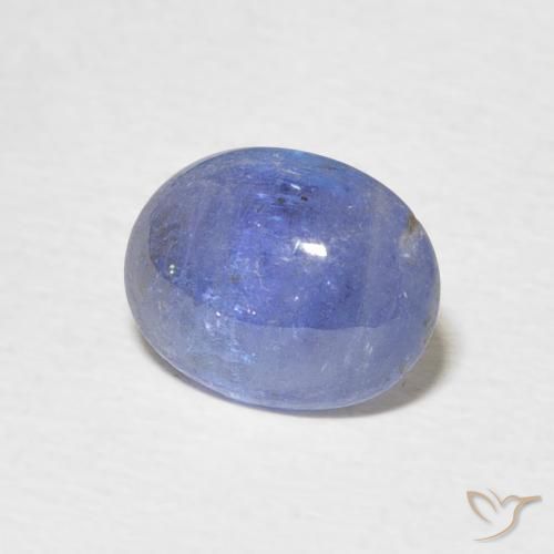 Tanzanita Azul púrpura eléctrico natural de 2.01 ct, Ovalada, Transparente