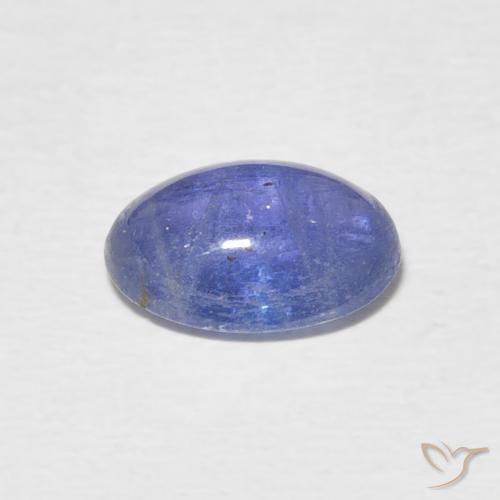 Tanzanita Azul púrpura eléctrico natural de 2.01 ct, Ovalada, Transparente