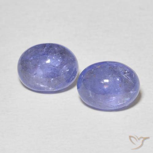 5.21ctw Natural Azul violeta intenso tanzanita, Ovalada, Transparente