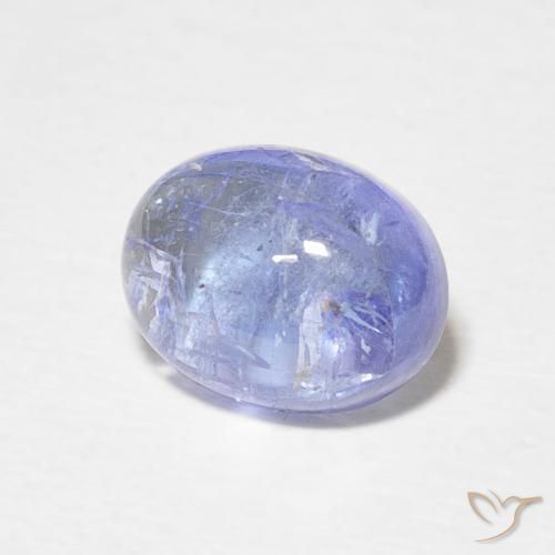Tanzanita Azul claro natural de 2.79 ct, Ovalada, Transparente