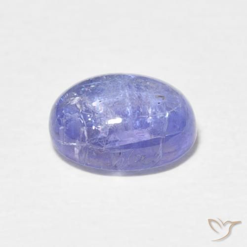 Tanzanita Azul claro natural de 2.79 ct, Ovalada, Transparente