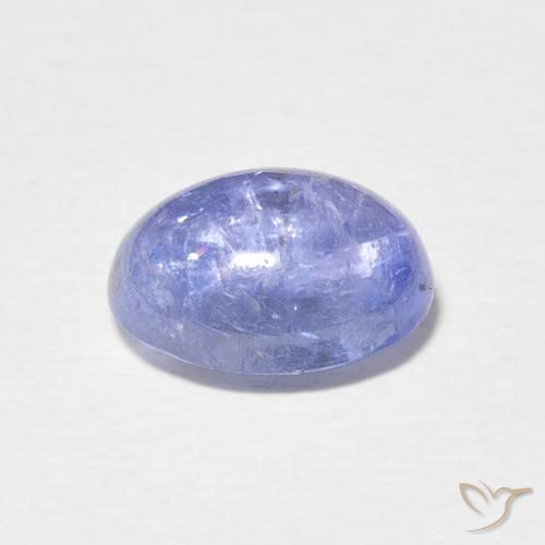Tanzanita Azul claro natural de 3.73 ct, Ovalada, Transparente