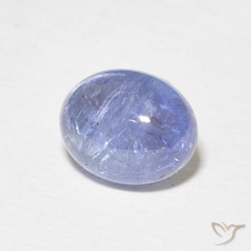 Tanzanita Azul claro natural de 2.69 ct, Ovalada, Transparente